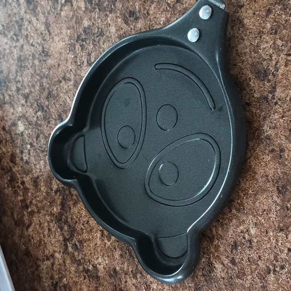 Panda Edge Mini Non-Stick Pattern Egg Frying Pan Cute Omelette Cooking Pan - Picture 4 of 7